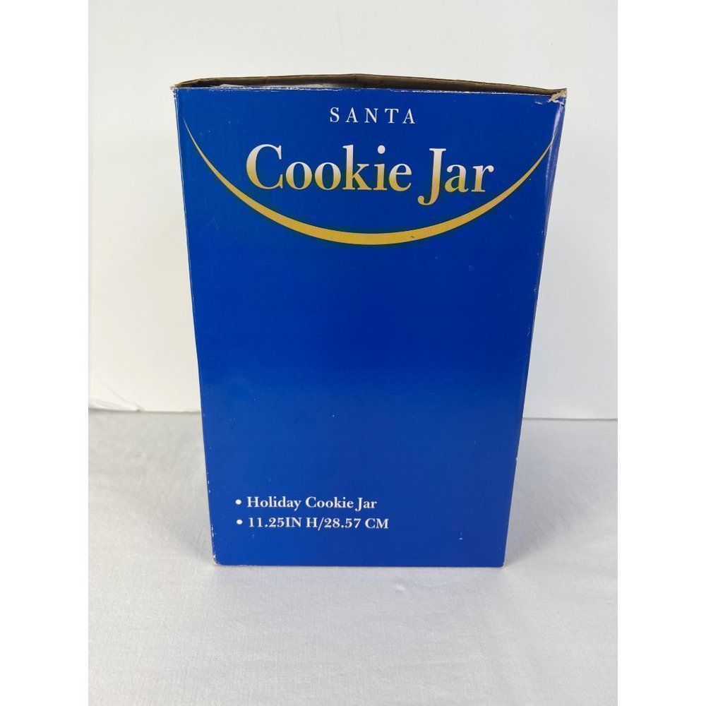 Santa Claus Holiday Cookie Jar 11.25" Distributed For Rite-Aid Rite Aid - Picture 4 of 8